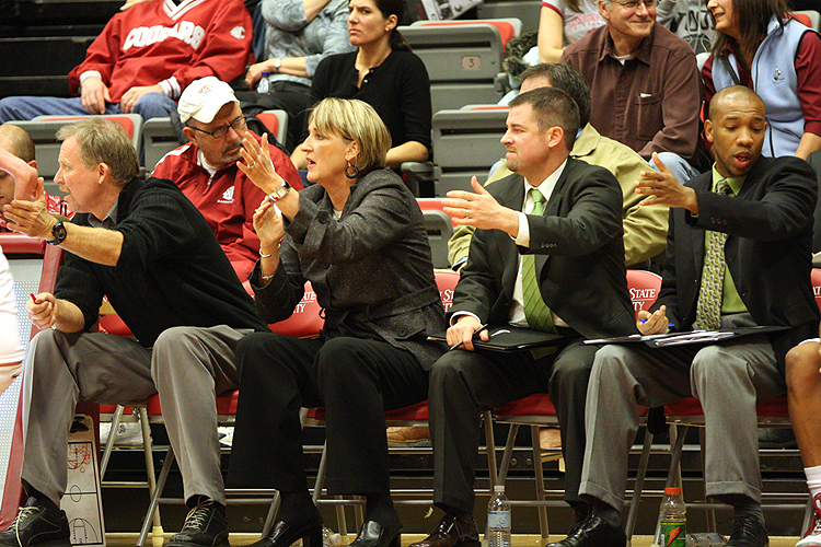 June Daugherty and Staff - Washington State Women's Basketball